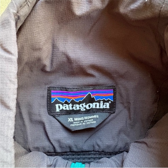 Patagonia Nano Air Hybrid Jacket in Gray with Teal Accents Size XL - Picture 5 of 7